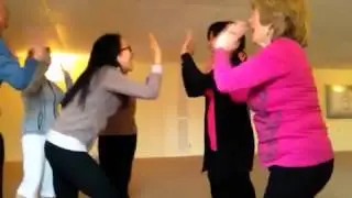 One Minute Laugh with Laughter Yoga Leader Trainees
