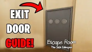 ESCAPE ROOM THE SICK COLLEAGUE - HOW TO UNLOCK EXIT DOOR'S LOCK