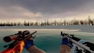 CS GO MOD GLOVES COBALT SKULL FOR CS SOURCE