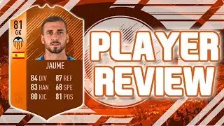 FIFA 18 - MOTM 81 RATED JAUME PLAYER REVIEW!!! FIFA 18 ULTIMATE TEAM PLAYER REVIEW!!!