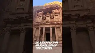 #Petra - one of the seven wonders and filming location for #IndianaJones and the Last Crusade