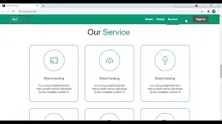 React Website Part-2 using Styled Components and Smooth Scroll Website Complete Responsive