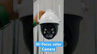 HiFocus 4G Solar Camera | Model - HC-IPC-SD40N3-SLR-4G