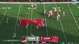 Javin Wright PBU vs Wisconsin 2024