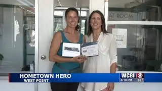 West Point woman recognized for her service to community