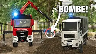 ⚠️🚨 BOMBENALARM! Gro&szlig;einsatz auf Baustelle | LS25 Feuerwehr