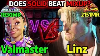 🔥STREET FIGHTER 6 ➥ Valmaster (KIMBERLY キンバリー) VS. Linz (GUILE ガイル) LEGEND RANKS🔥
