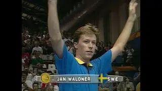 Jan Ove Waldner tar OS Guld 1992
