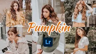 Tutorial Edit Foto Filter Pumpkin | Free Lightroom Preset & Mobile Tutorial