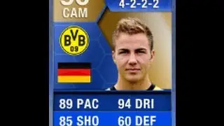 FIFA 13 TOTS GOTZE 90 Player Review & In Game Stats Ultimate Team