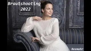 Making Of unseres Fotoshootings der neuen Brautkollektion 2022 - Hochzeit mit einem Brautpullover