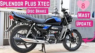 Hero splendor disc brake 8 New Update On Road Price Features Review ! Hero Splendor plus xtec disc