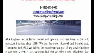 Top ten auto transport companies by broker and carrier