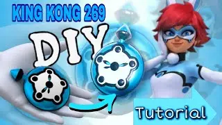 DIY Miraculous Ladybug | How to make BUNIX Pocket Watch💙 | KINGKONG269