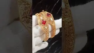 Indian Royal Jewelry 22k Kara Set By Boss Jewellery And Accessories#jewellery #wedding#gold#trending