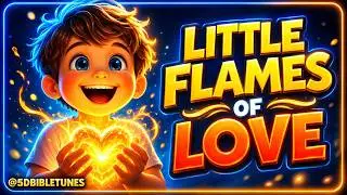 Little Flames of Love 🔥 Bible Song for Kids about God&rsquo;s Love 🎶 5D Bible Tunes