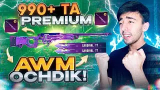 990+ TA PREMIUM va AWM OCHDIK 🥵 PUBG MOBILE!!!