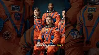 Humans Back to the Moon! Meet the Artemis 2 Crew 👩&zwj;🚀🚀 #space