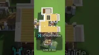 Minecraft Modern House 🏠 3D guide on Heybuilds.com Link in Bio 🔗 Build by @durtaf_