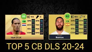 TOP 5 BEST CENTER BACK IN DLS 20-24