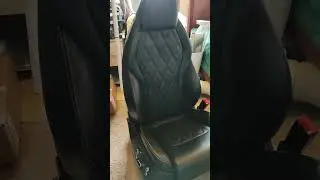 Converting a Bentley GT car seat to a office chair  gaming chair DIY