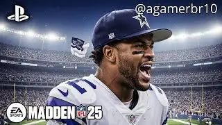 MADDEN 25 PS4 Gameplay | Dallas Cowboys vs Atlanta Falcons