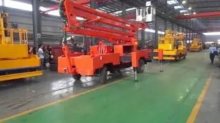 high altitude platform truck 22m for airplane maintenance operation