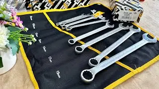Bộ cờ lê vòng miệng 8 cây DIN 3113B, từ 8mm đến 22mm ELORA 205S8MT