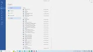 Microsoft Word 2nd Class: File Ribbon, New, Open, save, Font.