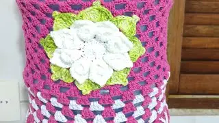 #vlog produção de mais uma capa de garrafão de água #produçãodecroche #capadegarrafãodeáguadecrochê