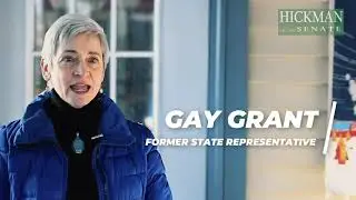 Gay Grant Endorses Craig Hickman