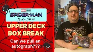 Box Break | Spider-Man: No Way Home - 2023 Upper Deck Movie Trading Cards Hobby Box (15 Packs)