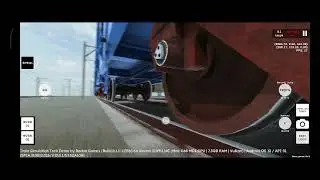 Runaway Diesel goods train