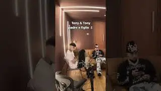 Tony Effe e Tony Boy in studio insieme #trapitalia #tonyeffe #tonyboy #goat #studio #registrazione