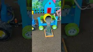 Mini tractor project | diy construction machine pillar making video |#shorts #youtubeshorts