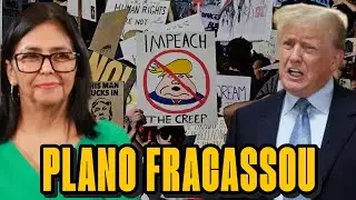 ⚡TRUMP S0FRE Pl0R DERR0TA N0 C0NGRESS0 ‼️ A&Ccedil;&Atilde;0 NA VENEZUELA J&Aacute; ERA❗ MEGA-PROTEST0S EXPL0DEM N0S EUA❗