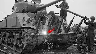 Why US Tankers Started Welding German Trash On Shermans &mdash; And Saved 1,500 Lives In Days