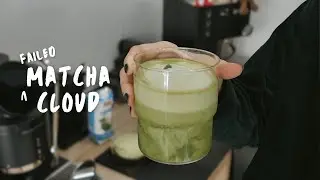 Никакого облака, только пена😂| Кокосовое облако матча