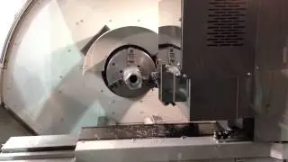 MODERN BNC-2280 CNC lathe with C-Axis, live tooling and Y-Axis as seen at TIMTOS 2013