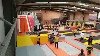 large children's indoor amusement trampoline park equipment,Activate indoor trampoline park price