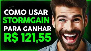 Como GANHAR R$121,55 com STORMGAIN em 2025 e ter ALTOS LUCROS (TRADE STORMGAIN)
