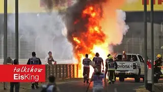 EisKing DEBRIEFING 15/17 - Formulov&eacute; inferno! Romain Grosjean sa druh&yacute;kr&aacute;t narodil...