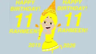 Tomodachi Life Presents - Rahmeen Turns 11!
