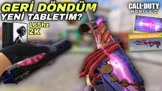 GERİ D&Ouml;ND&Uuml;M! YENİ 144 FPS TABLETİM!! 😱 BU OYUNA NELER NOLMUŞ? | COD MOBİLE SEZON 9