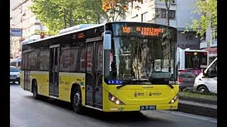 İETT 303 SİLİVRİ-YENİBOSNA METRO GÜZERGAH DURAK HATTI ANONSU