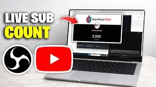 How to Add a Live Subscriber Count to OBS Studio | Full Guide