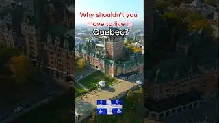 Why You Shouldn't Move to Quebec 🇨🇦 | Quebec Shorts  #expatlife #travel #immigration #quebec