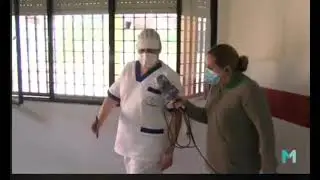 visita de Tele Melilla al CEIP León Solá.