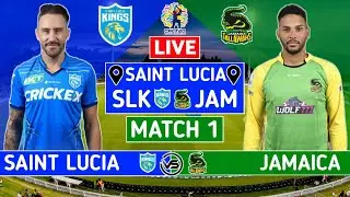 CPL 2023 Live: Saint Lucia Kings v Jamaica Tallawahs Live Scores | SLK v JAM Match 1 Live Commentary