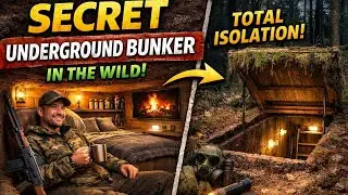 I Built a Secret Underground Bunker in the Wild &ndash; Luxury Life in Total Isolation!